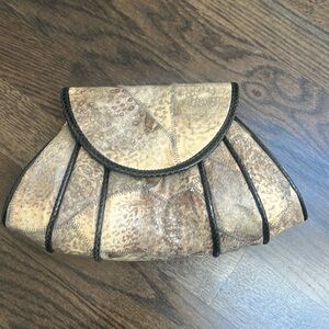 Vintage Snake Clutch/Crossbody Bag